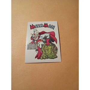 1983 General Mills Zero Heroes Trading Card Sticker Card Vintage #8